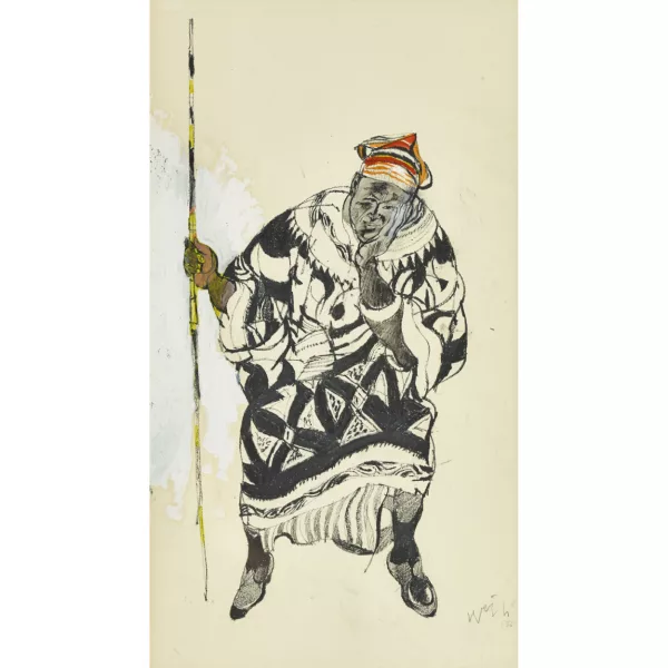 Hugo Wetli — "Der Asiat".