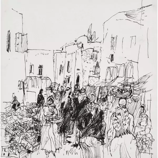 Orientalische Szene