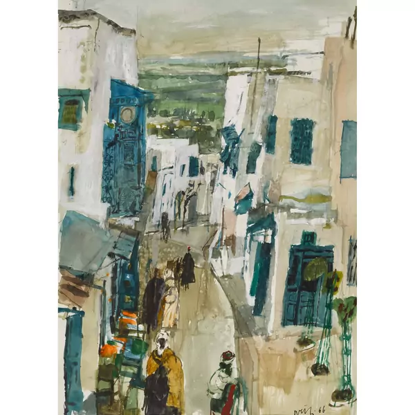 "Sidi Bou Said - Tunesische Gasse"