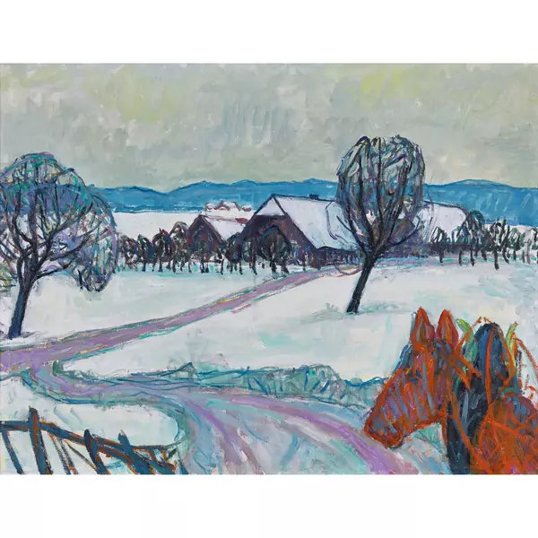 Winterlandschaft im Bernbiet