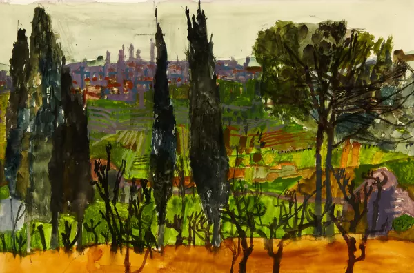 Südliche Landschaft