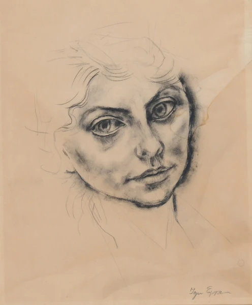 Ignaz Epper — Damenbildnis, ca. 1920