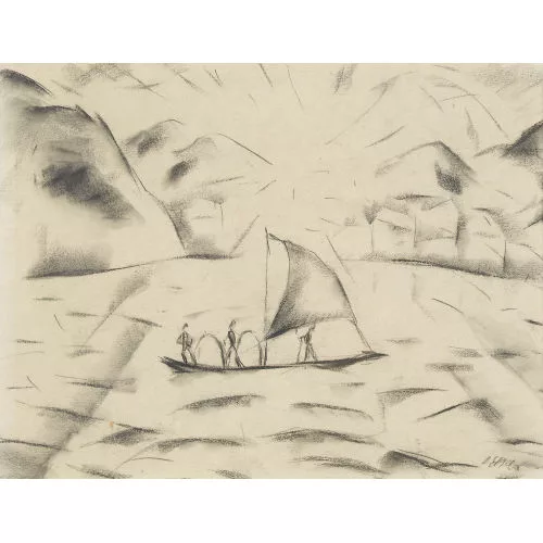 Ignaz Epper — Segelboot.