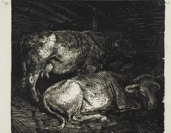 Ignaz Epper — Kuhstall I, 1940