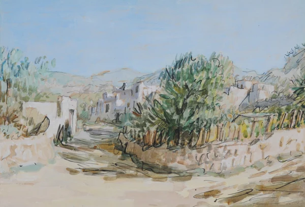 Ignaz Epper — Südliche Landschaft, 1949