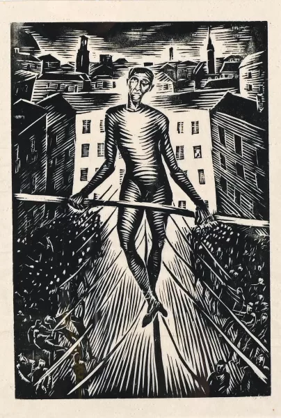 Ignaz Epper — Seiltänzer, um 1917
