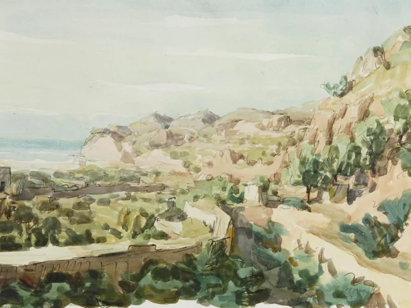 Ignaz Epper — Landschaft, 1948
