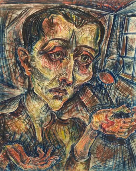 EPPER, IGNAZ — Selbstbildnis. Um 1920. — Koller Auktionen