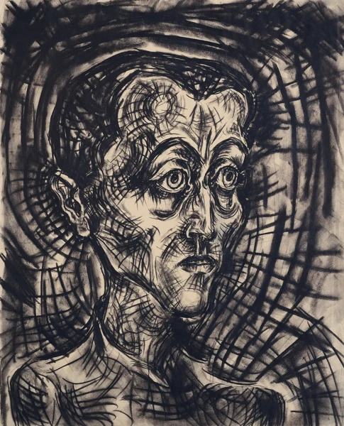 Ignaz Epper — Selbstbildnis, 1918/20