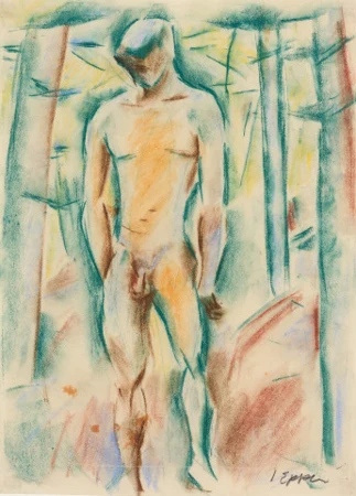 Männlicher Akt, um 1915-20