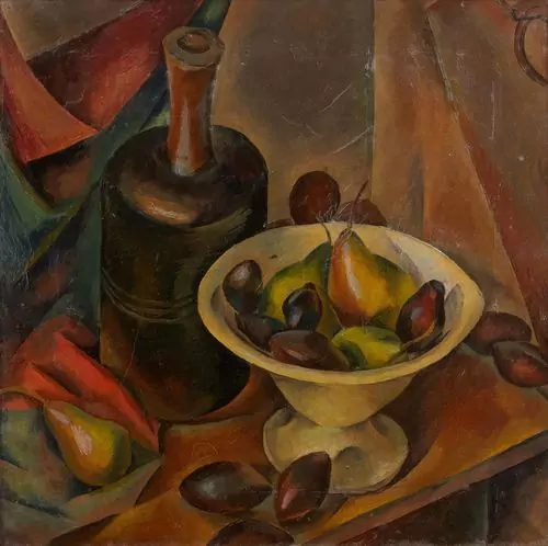 EPPER, IGNAZ — Früchtestillleben mit weisser Obstschale. Um 1920. — Koller Auktionen