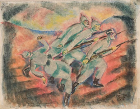 Kriegsszene, 1915