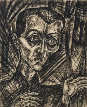 Selbstbildnis, um 1918/20