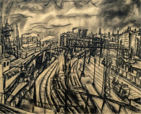 Bahngeleise, 1922