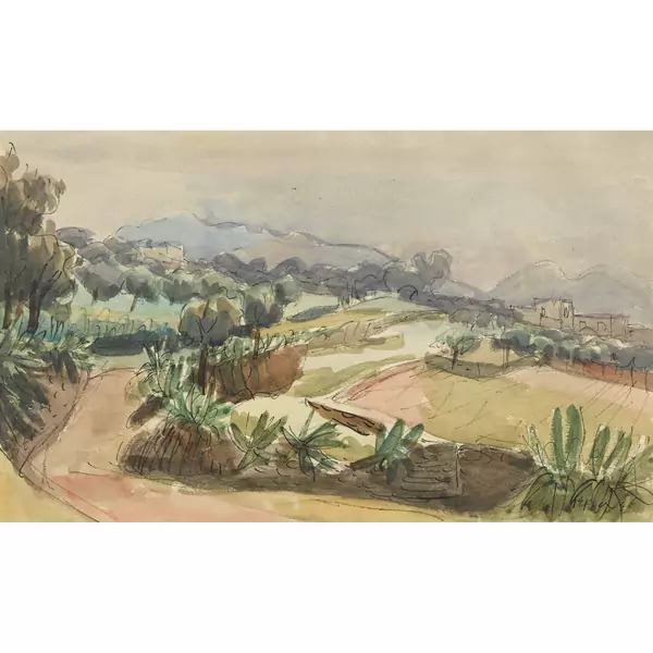 Südliche Landschaft