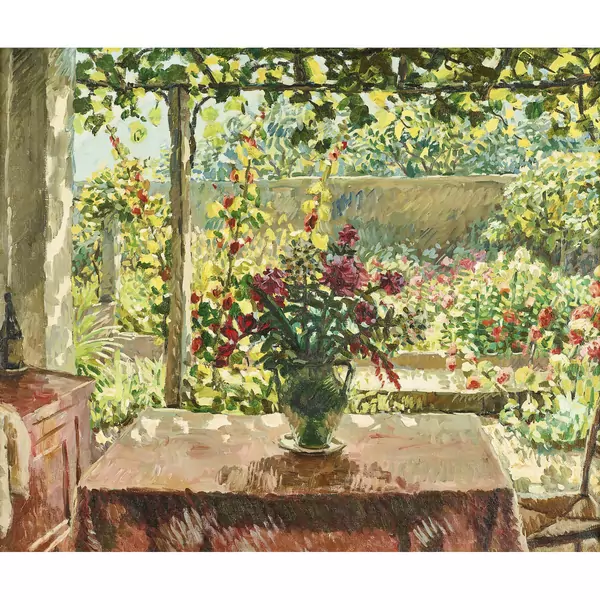 "Terrasse mit Garten"