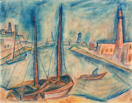 Schiffe im Hafen