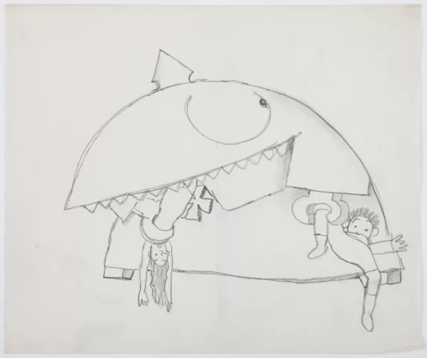 Jean Cocteau — Atrocités — Folge von 2 Karikaturen