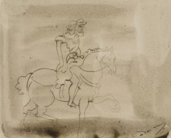 André Derain — Cavalier",