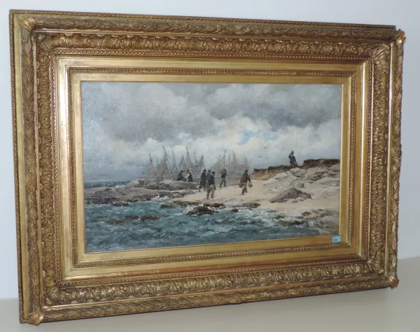 Émile Louis Vernier — Muschelsammler