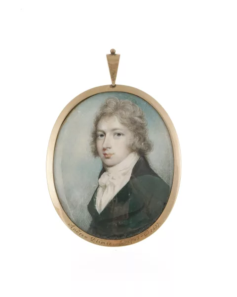 Andrew Plimer — Attribué à Andrew Plimer — Gentilhomme à la redingote vert foncé