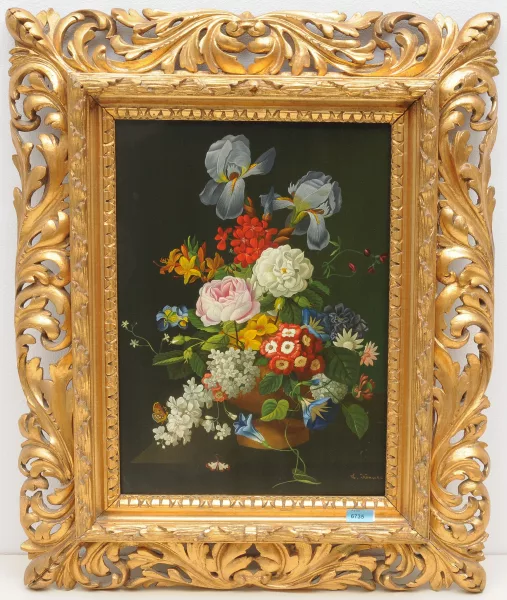 Lina Krause — Nature morte aux fleurs