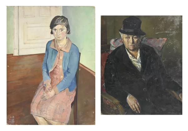 Nadejda Leontievna Benois — , Portait d'une adolescente