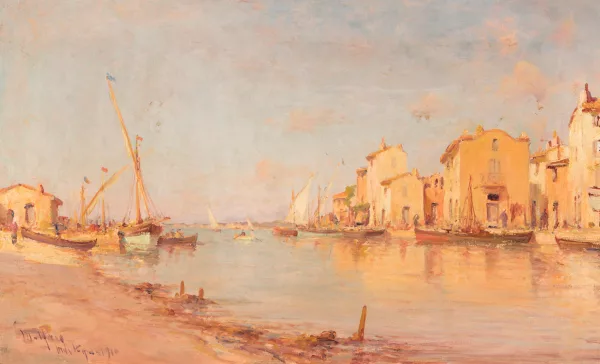 Charles Malfroy — Hafen von Martigues
