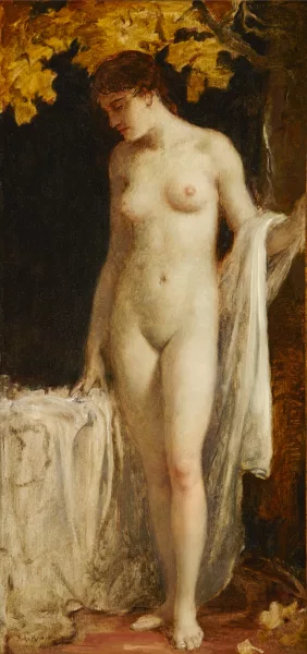 Friedrich August von Kaulbach — Akt in Landschaft