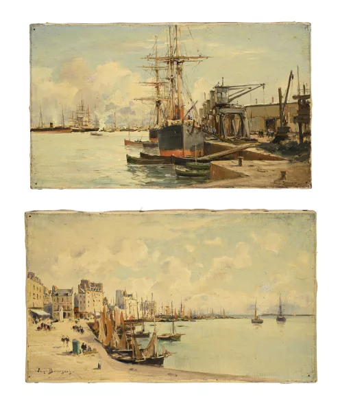 Eugène Bourgeois — Le Havre (Bassin Bellot)