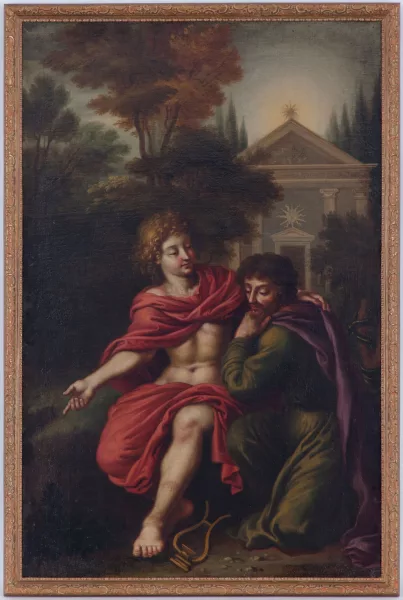 Bon Boullogne — Attribué à Bon Boullogne — Diane et Apollon
