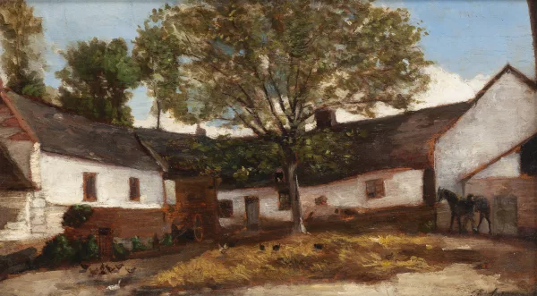 Charles Jacque — À la ferme