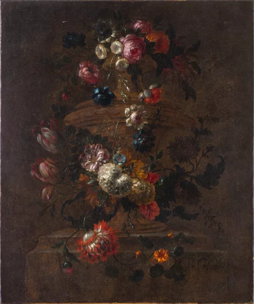 Pieter Casteels III — Nature morte au vase