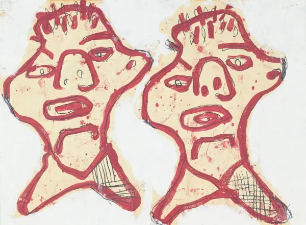 Donald Baechler — Sans titre