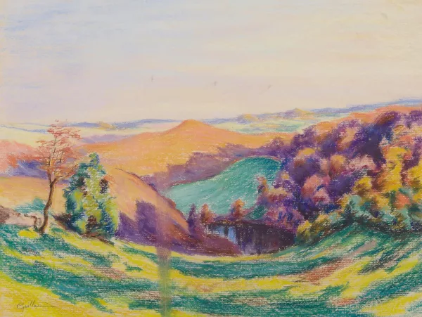 Armand Guillaumin — Hügelige Landschaft