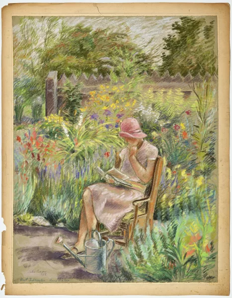 Nadejda Leontievna Benois — Vues de jardin et d'intérieur