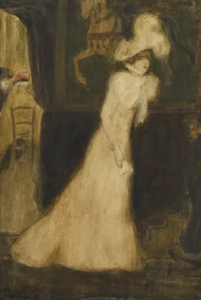 George-Alfred Bottini — Couloir de restaurant