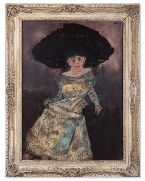 Antonio Seguí — Felicitas, estado N°9, 1962