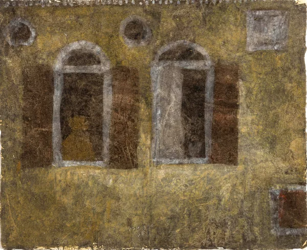 Zoran Mušič — "Casa a Venezia" (Maison à Venise)