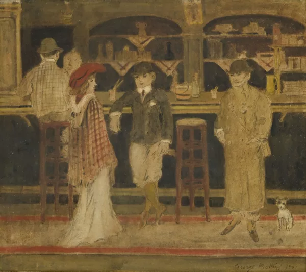 George-Alfred Bottini — Scène de restaurant