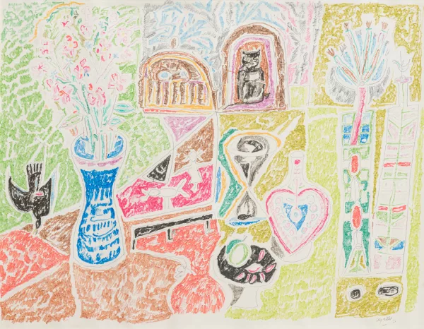 Constant Rey-Millet — Constant Rey-Millet (1905-1959), Nature-morte aux