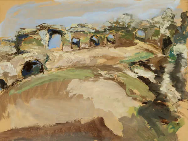 Emmanuel Mané-Katz — Paysage