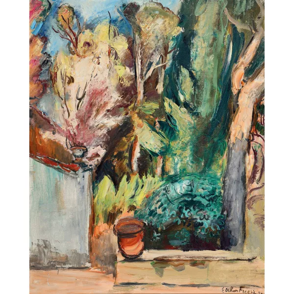 Othon Friesz — Der Garten der Krüge am Cap-Brun.