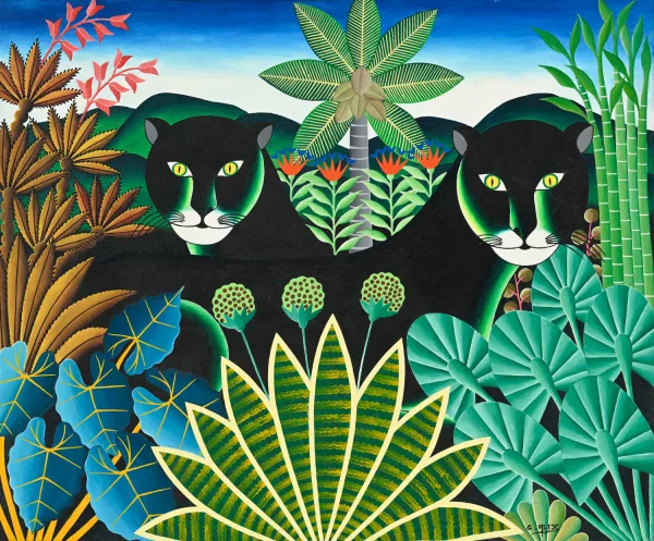 Gabriel Alix — Zwei schwarze Panther