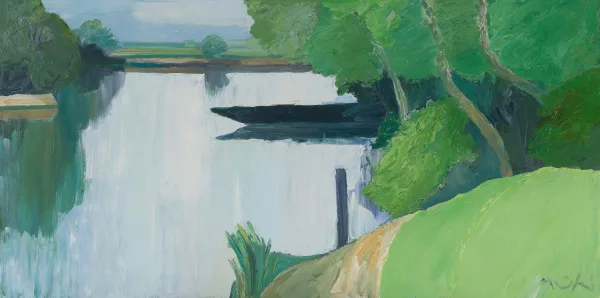 Roger Mühl — Boot auf der Ill