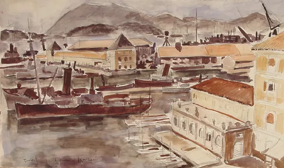 André Dunoyer de Segonzac — Port de Toulon