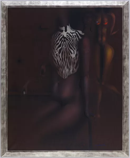 Paul Wunderlich — "Zebra Blouse"