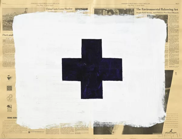 Robert Longo — "Croce 7"