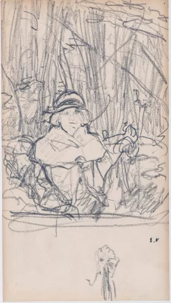 Édouard Vuillard — Madame Hessel au jardin