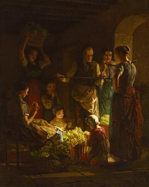 Joseph Bail — Traubenernte